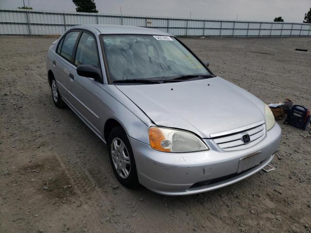 HONDA CIVIC LX 2001 with VIN 2HGES15581H585533 - Photo from auction