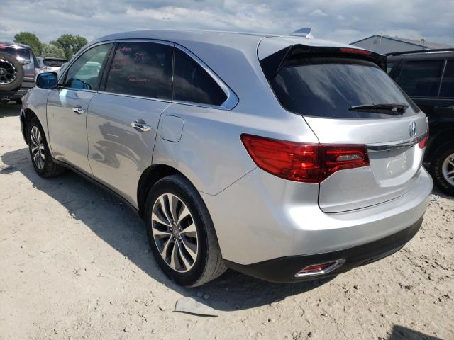 Photo 3 from auction – 2014 ACURA MDX TECHNO with VIN 5FRYD4H42EB008436