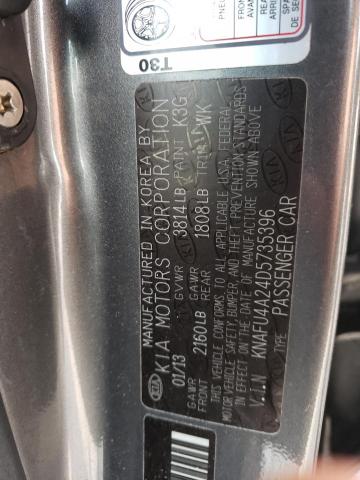 Zdjęcie 10 z aukcji – 2013 KIA FORTE EX z VIN KNAFU4A24D5735396