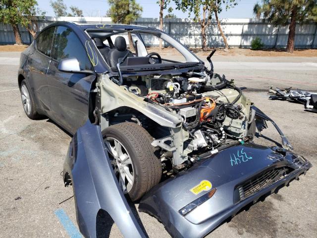 TESLA MODEL Y 2021 with VIN 5YJYGDEE7MF301656 - Photo from auction