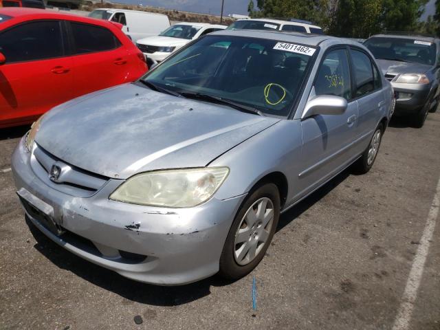 Photo 2 from auction – 2004 HONDA CIVIC EX with VIN 2HGES267X4H564435