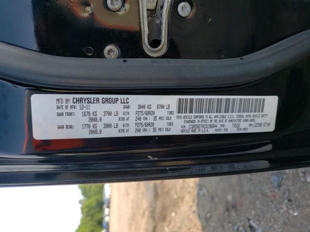 Photo 10 from auction – 2012 DODGE RAM 1500 S with VIN 1C6RD6GT0CS196844
