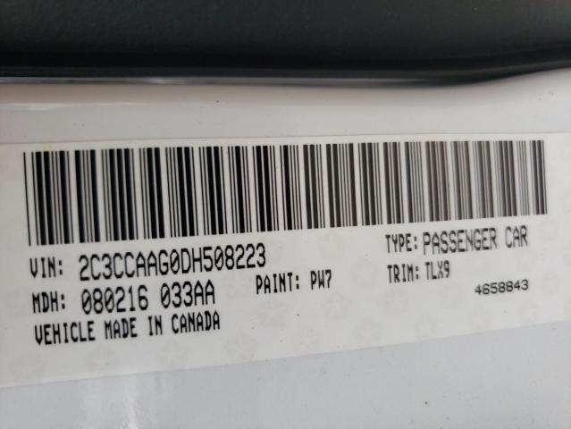 Photo 10 from auction – 2013 CHRYSLER 300 with VIN 2C3CCAAG0DH508223