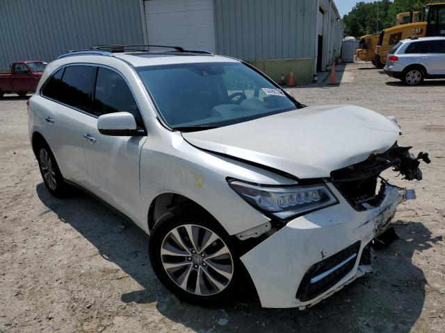 ACURA MDX TECHNO 2014 with VIN 5FRYD4H40EB043878 - Photo from auction