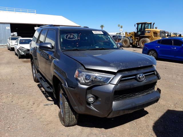 TOYOTA 4RUNNER SR 2021 with VIN JTEEU5JR6M5230537 - Photo from auction