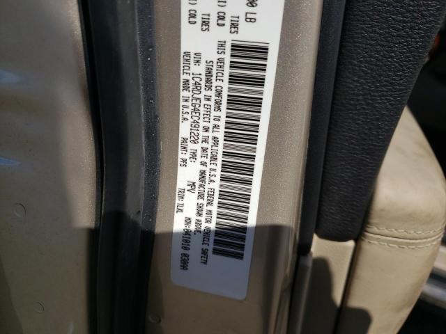 Photo 10 from auction – 2014 DODGE DURANGO CI with VIN 1C4RDJEG4EC491220