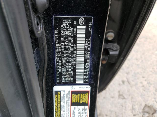 Photo 10 from auction – 2014 TOYOTA AVALON BAS with VIN 4T1BK1EB7EU079021