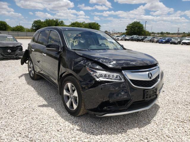 ACURA MDX 2015 with VIN 5FRYD3H24FB011879 - Photo from auction