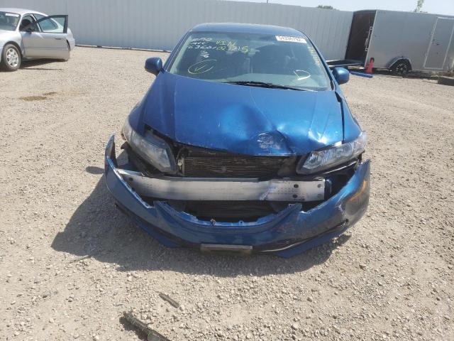 Photo 9 from auction – 2013 HONDA CIVIC EXL with VIN 19XFB2F97DE027215
