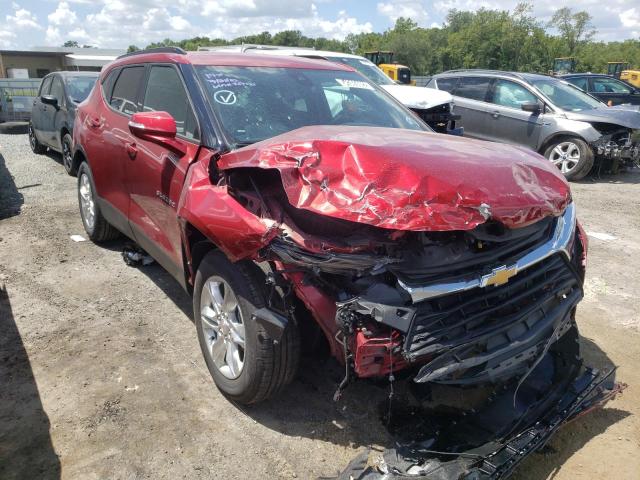 Photo 1 from auction – 2021 CHEVROLET BLAZER 3LT with VIN 3GNKBJRS6MS554033