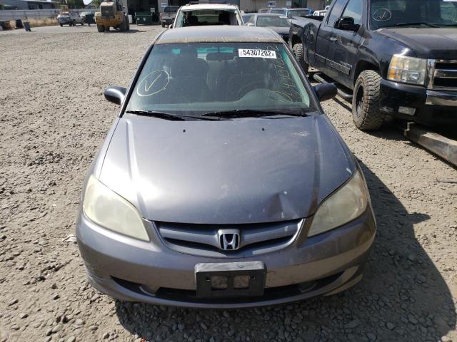 Photo 9 from auction – 2004 HONDA CIVIC with VIN 2HGES15574H521990