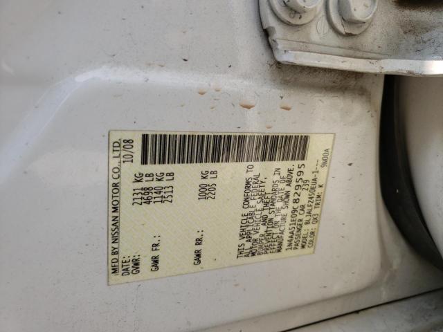 Photo 10 from auction – 2009 NISSAN MAXIMA S with VIN 1N4AA51E09C829595