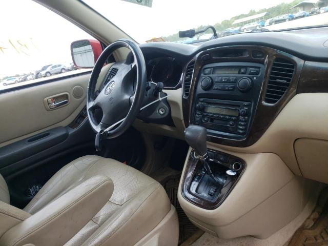 Photo 9 from auction – 2001 TOYOTA HIGHLANDER with VIN JTEHF21A310034628