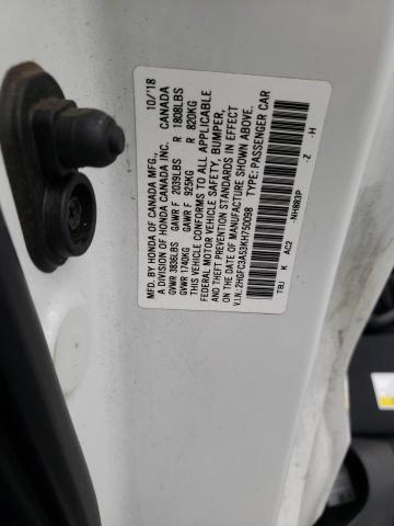 Photo 10 from auction – 2019 HONDA CIVIC SI with VIN 2HGFC3A53KH750098