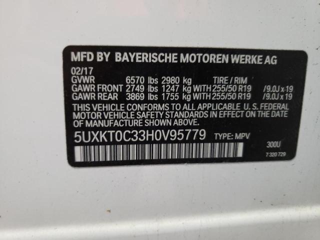Photo 10 from auction – 2017 BMW X5 XDR40E with VIN 5UXKT0C33H0V95779