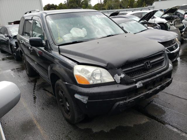 HONDA PILOT EXL 2005 z numerem VIN 5FNYF18555B042647 - Zdjęcie z aukcji