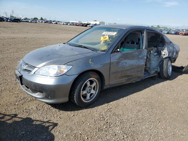 Photo 2 from auction – 2005 HONDA CIVIC LX with VIN 2HGES16525H515451