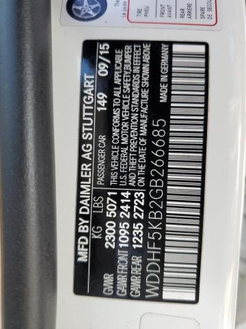 Photo 10 from auction – 2016 MERCEDES-BENZ E 350 with VIN WDDHF5KB2GB266685