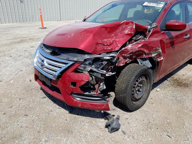 Photo 9 from auction – 2014 NISSAN SENTRA S with VIN 3N1AB7AP8EL688331