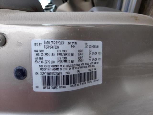 Photo 10 from auction – 2004 CHRYSLER PT CRUISER with VIN 3C4FY48B84T330283