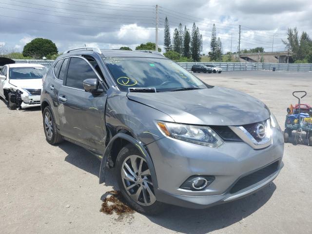 NISSAN ROGUE S 2015 with VIN 5N1AT2MV7FC918599 - Photo from auction
