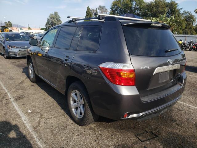 Photo 3 from auction – 2009 TOYOTA HIGHLANDER with VIN JTEDA41A792002435