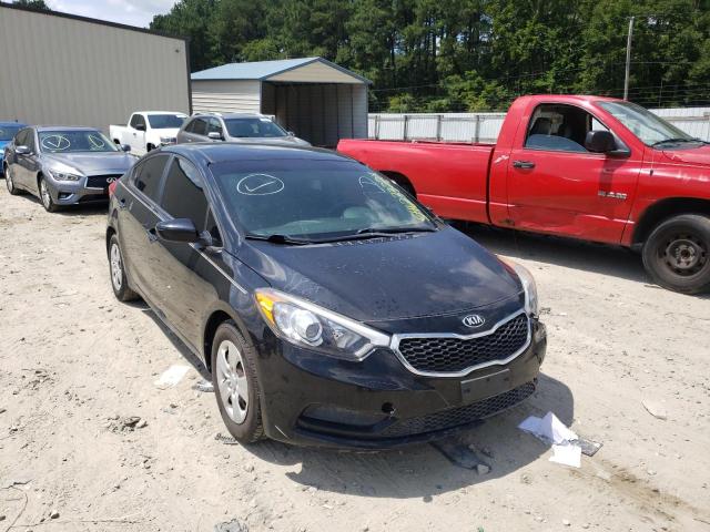 KIA FORTE LX 2016 with VIN KNAFK4A66G5539439 - Photo from auction