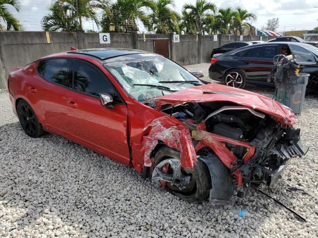 KIA STINGER GT 2018 with VIN KNAE45LC3J6032708 - Photo from auction