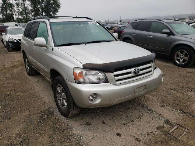 TOYOTA HIGHLANDER 2006 with VIN JTEEP21A860162354 - Photo from auction