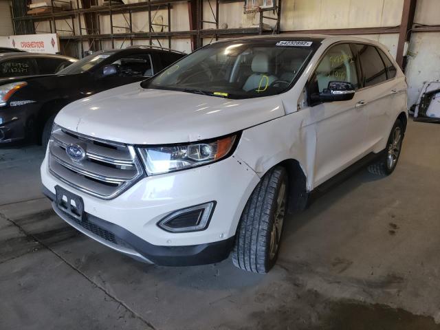 Photo 2 from auction – 2015 FORD EDGE TITAN with VIN 2FMPK4K82FBB82497