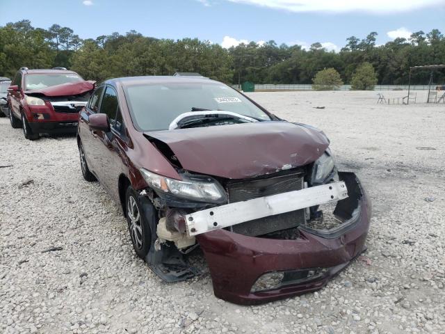 HONDA CIVIC LX 2014 with VIN 19XFB2F57EE008808 - Photo from auction