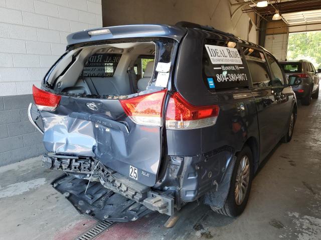Photo 4 from auction – 2014 TOYOTA SIENNA XLE with VIN 5TDYK3DC0ES429288
