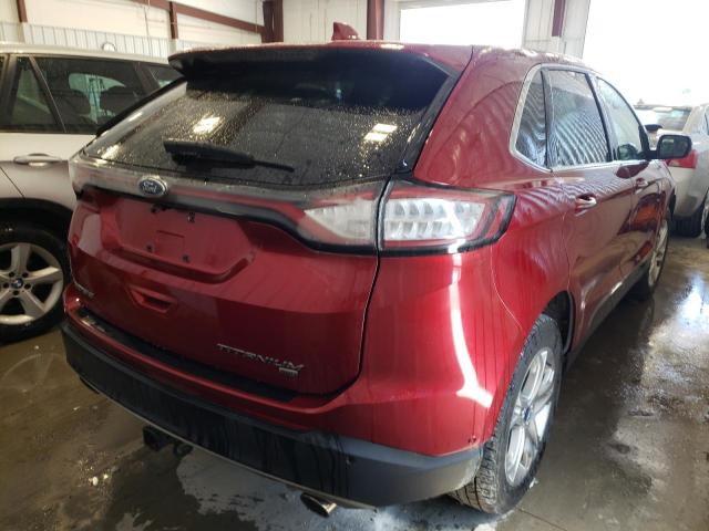 Photo 4 from auction – 2015 FORD EDGE TITAN with VIN 2FMPK4K84FBB53356