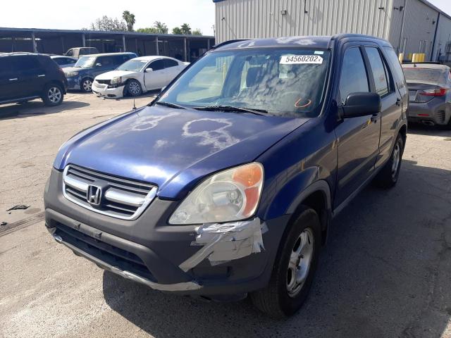 Photo 2 from auction – 2004 HONDA CR-V LX with VIN JHLRD68414C022537