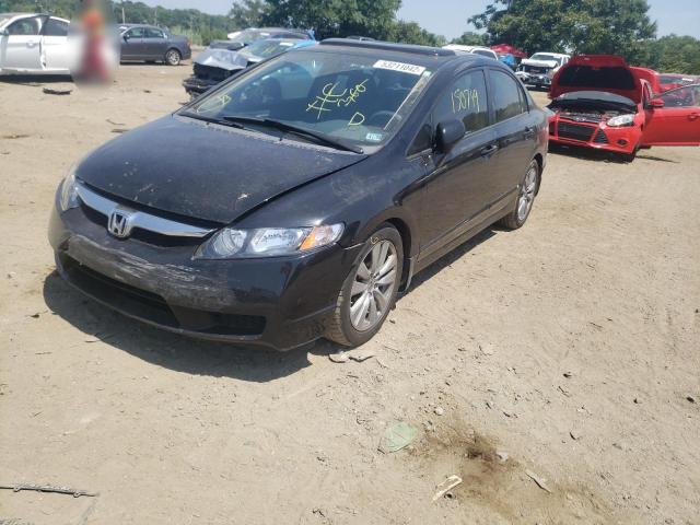 Photo 2 from auction – 2010 HONDA CIVIC EX with VIN 19XFA1F88AE046856