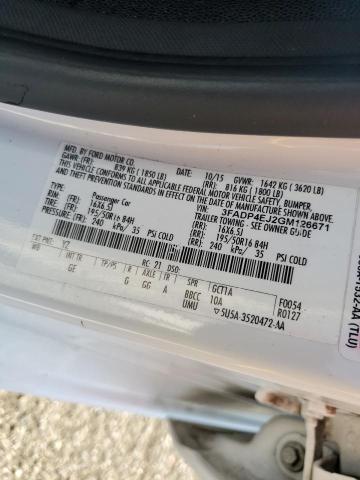 Photo 10 from auction – 2016 FORD FIESTA SE with VIN 3FADP4EJ2GM126671