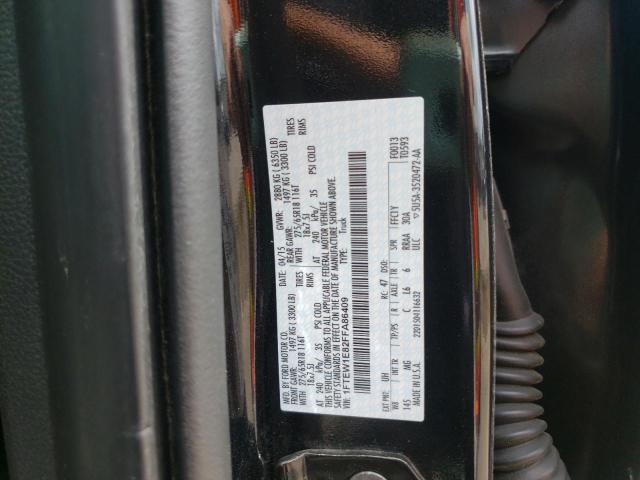 Photo 10 from auction – 2015 FORD F150 SUPER with VIN 1FTEW1E82FFA86409