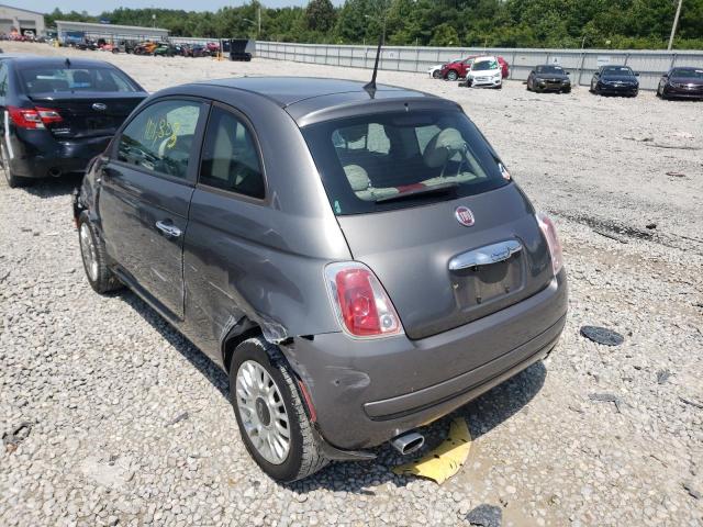 Photo 3 from auction – 2012 FIAT 500 POP with VIN 3C3CFFAR5CT339697