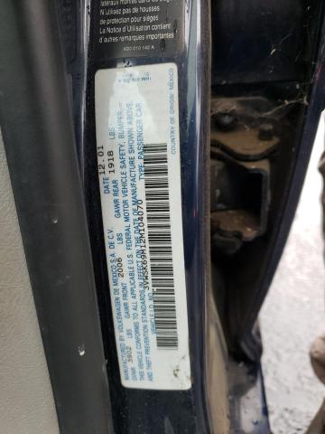 Photo 10 from auction – 2002 VOLKSWAGEN JETTA with VIN 3VWSK69M12M104070