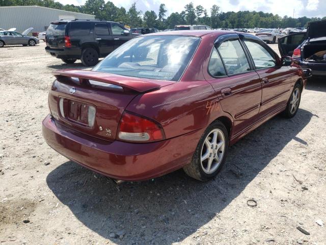 Photo 4 from auction – 2001 NISSAN SENTRA SE with VIN 3N1BB51D21L110833