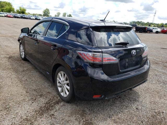 Photo 3 from auction – 2012 LEXUS CT 200 with VIN JTHKD5BH4C2051442