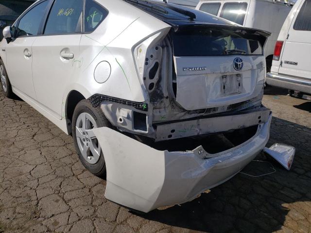 Photo 9 from auction – 2011 TOYOTA PRIUS with VIN JTDKN3DU2B5369800