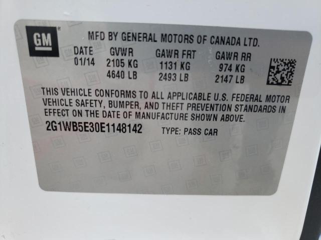 Photo 10 from auction – 2014 CHEVROLET IMPALA LIM with VIN 2G1WB5E30E1148142