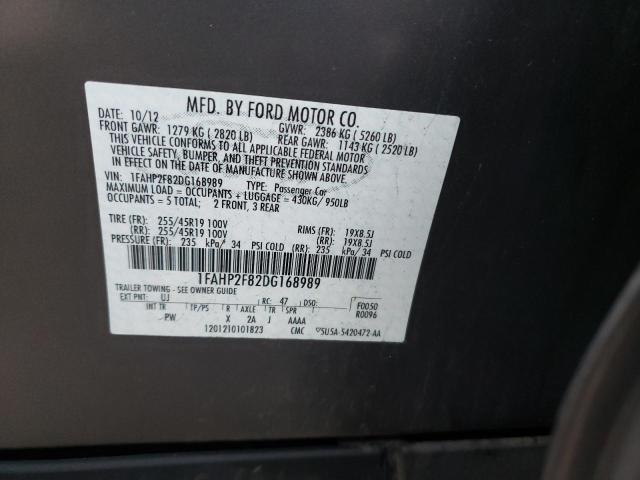 Photo 10 from auction – 2013 FORD TAURUS LIM with VIN 1FAHP2F82DG168989