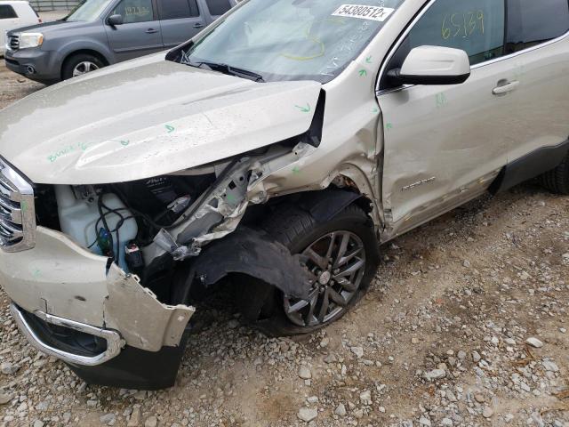 Photo 9 from auction – 2017 GMC ACADIA SLT with VIN 1GKKNMLS1HZ186450