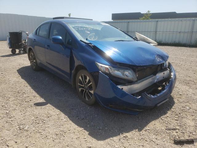 HONDA CIVIC EXL 2013 with VIN 19XFB2F97DE027215 - Photo from auction