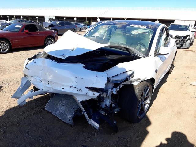 Photo 2 from auction – 2021 TESLA MODEL 3 with VIN 5YJ3E1EA0MF073494