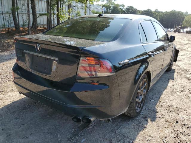 Photo 4 from auction – 2008 ACURA TL TYPE S with VIN 19UUA76578A017282