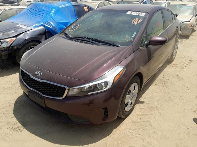 Photo 2 from auction – 2017 KIA FORTE LX with VIN 3KPFK4A76HE085923