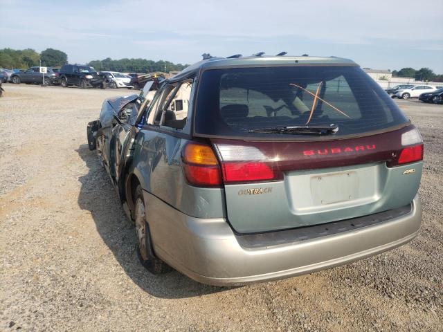 Photo 3 from auction – 2003 SUBARU LEGACY OUT with VIN 4S3BH675437622599